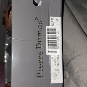 Pierre Dumas , size 7 , color brown